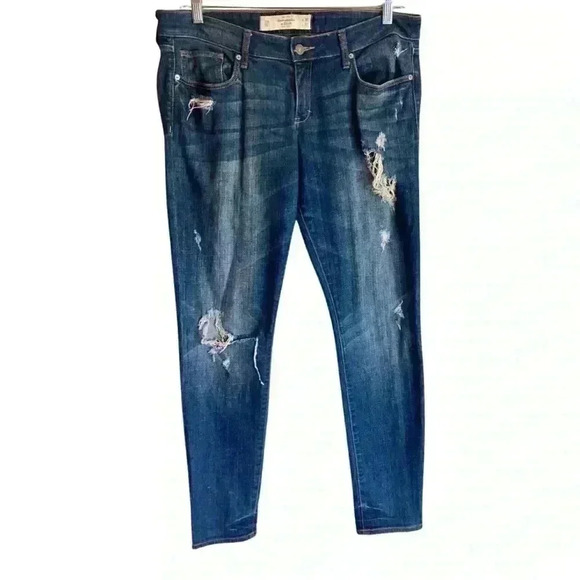 Abercrombie & Fitch Blue Skinny Jeans - Picture 1 of 7